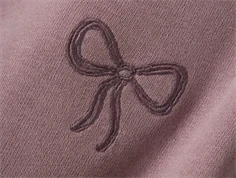 Name It elderberry/bow sweatshirt